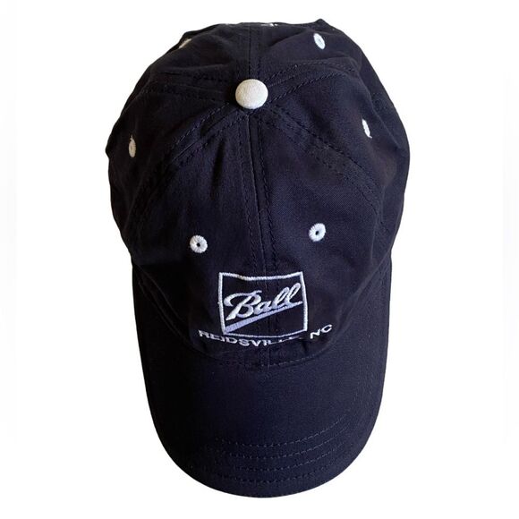 OTTO Ball Reidsville, NC Baseball Hat Cap Navy Blue Adjustable One Size Adult - Picture 3 of 10